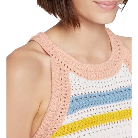 BcBG Generation striped Crochet Top - Picture 4 of 8